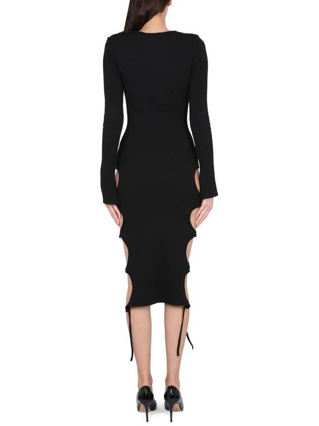 Andreādamo Dress With Cut-Out Details - ANDREADAMO - BALAAN 3