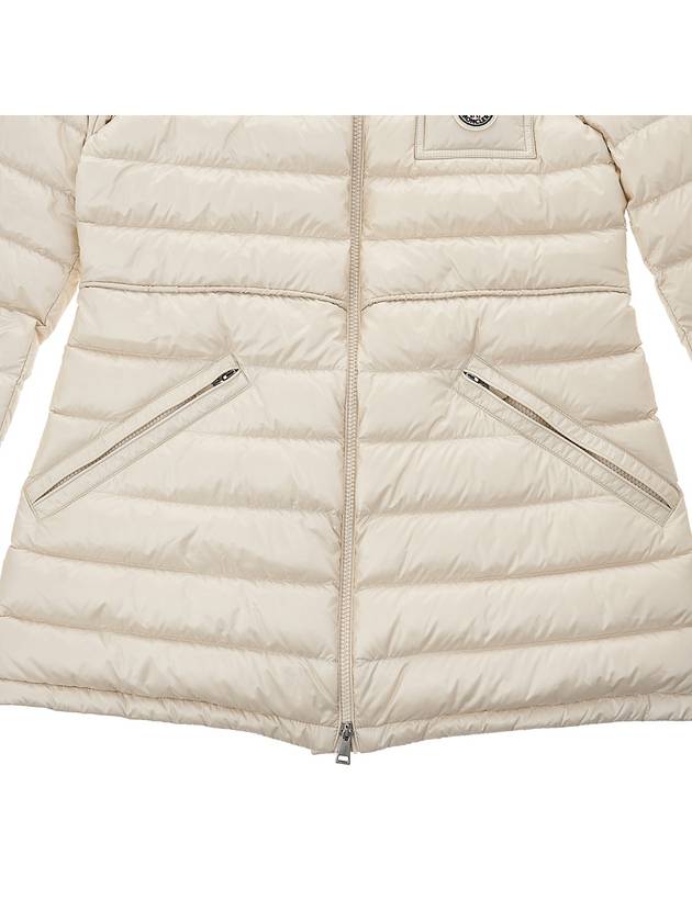 Madine Short Down Jacket Padded Light Beige - MONCLER - BALAAN 8