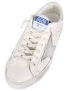 Super Star Suede Leather Low Top Sneaker White - GOLDEN GOOSE - BALAAN 8