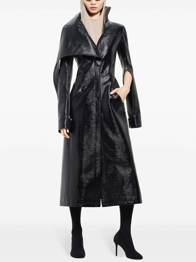 Courrèges Coats Black - COURREGES - BALAAN 2