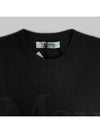 AMALFI 007 Logo Wool Sweater Black Knit - MAX MARA - BALAAN 5