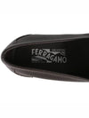 Gancini Suede Moccasin Loafers Dark Brown - SALVATORE FERRAGAMO - BALAAN 9