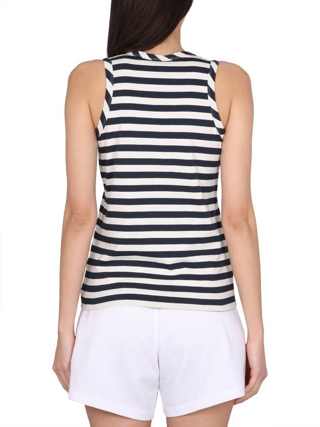 23 ss Navy Cotton Striped Top I10938P0000189A1NF07 B0480028757 - MONCLER - BALAAN 4