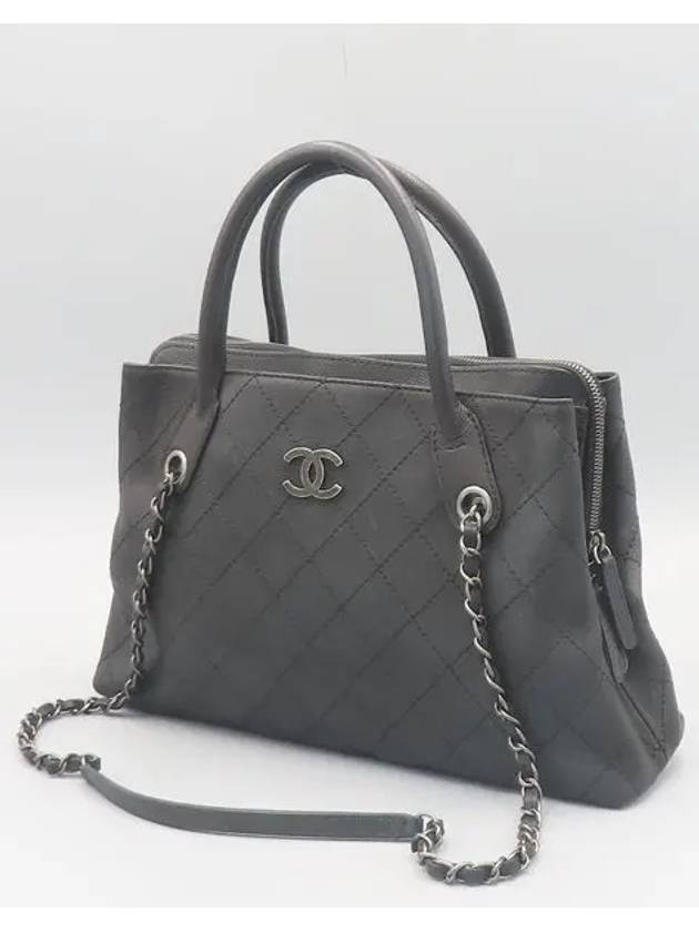 Black 2 WAY bag - CHANEL - BALAAN 2