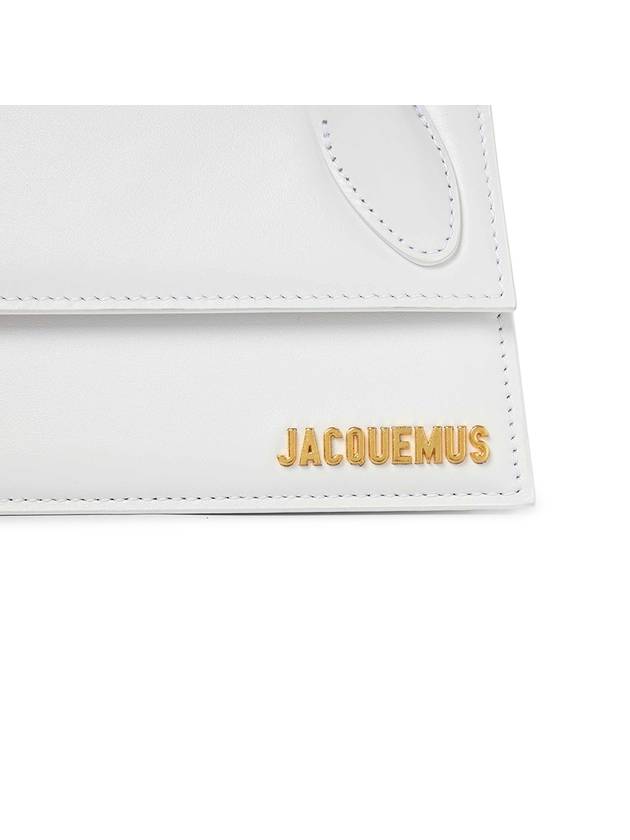 Le Chiquito Leather Tote Bag White - JACQUEMUS - BALAAN 9