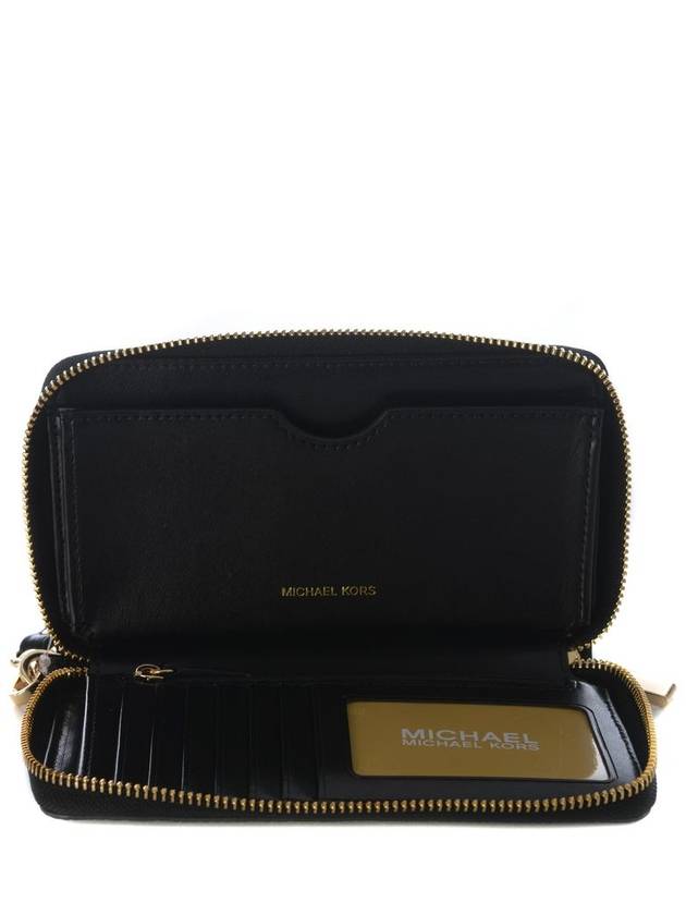 Jet Set Phone Case Long Wallet Black - MICHAEL KORS - BALAAN 5