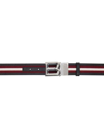 Shiffie 35 Reversible Leather Belt Black Red - BALLY - BALAAN 2