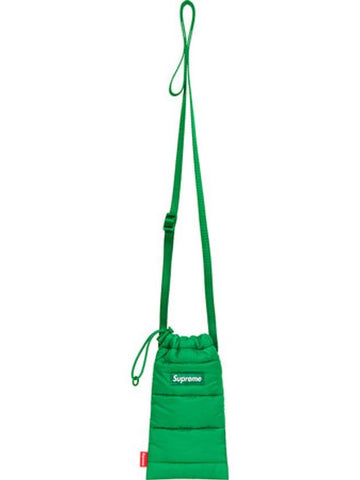 Puffer Neck Pouch Green - SUPREME - BALAAN 1