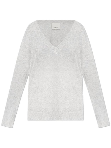 Isabel Marant Sweater 'Larana', Women's, Grey - ISABEL MARANT - BALAAN 1