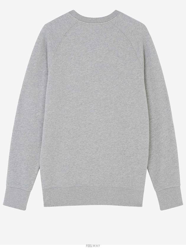 Fox Head Patch Classic Sweatshirt Grey Melange - MAISON KITSUNE - BALAAN 3