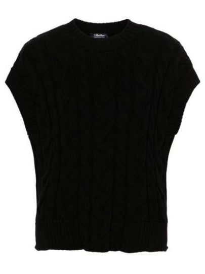 Eric Cotton Vest Black - MAX MARA - BALAAN 2