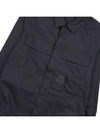 Men's Gabardine Shirt Zip Up Jacket Black - CP COMPANY - BALAAN 8