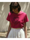 Heart Planet Short Sleeve T Shirt Pink - THE GREEN LAB - BALAAN 3