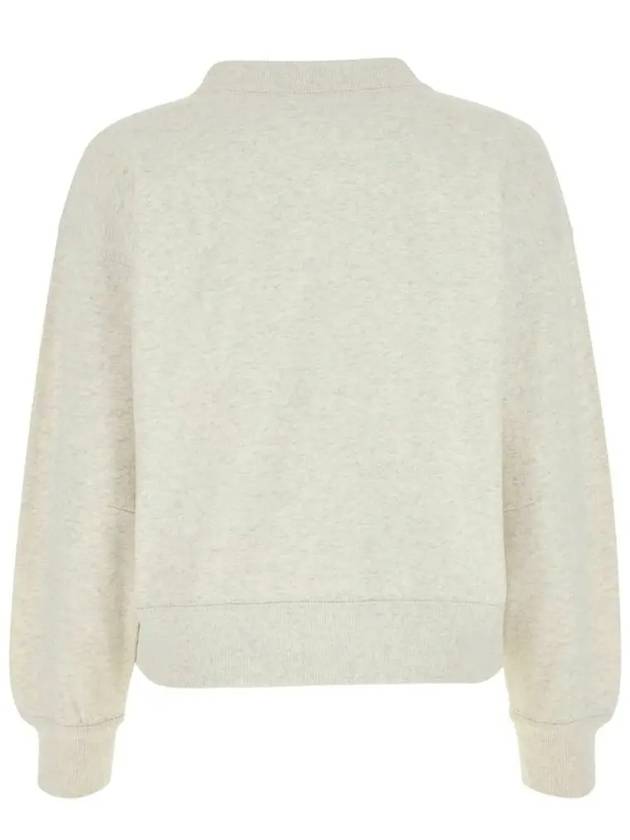 Moby Logo Print Sweatshirt Ecru - ISABEL MARANT - BALAAN 4