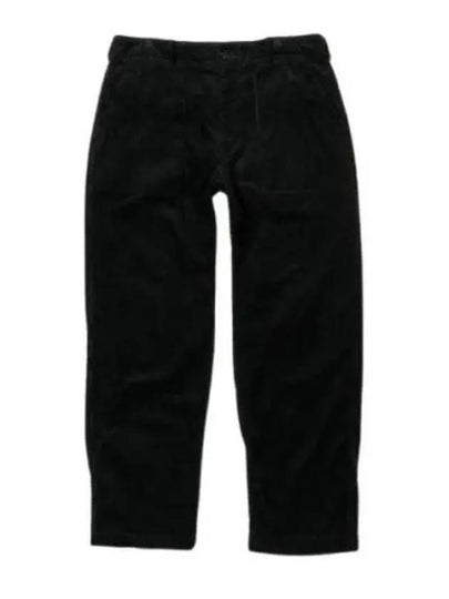 Corduroy Fatigue Straight Pants Black - ENGINEERED GARMENTS - BALAAN 2