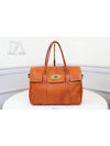 Used Luxury Daol Bayswater Orange Large Condition B - MULBERRY - BALAAN 1