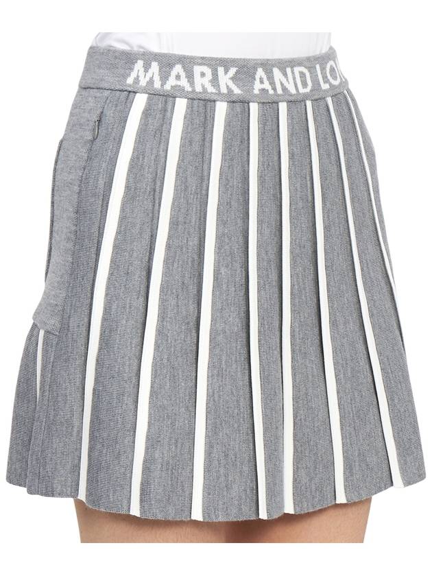 Sylvie Knit Skirt Gray - MARK & LONA - BALAAN 10