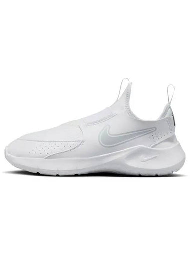 Kids Flex Runner 3 Low Top Sneakers White - NIKE - BALAAN 1