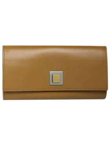 BV French Long Wallet Camel - BOTTEGA VENETA - BALAAN 1