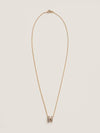 Necklace Mini PopAche Beige Rose Gold - HERMES - BALAAN 8