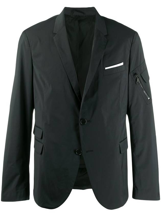 zip pocket blazer - NEIL BARRETT - BALAAN 4