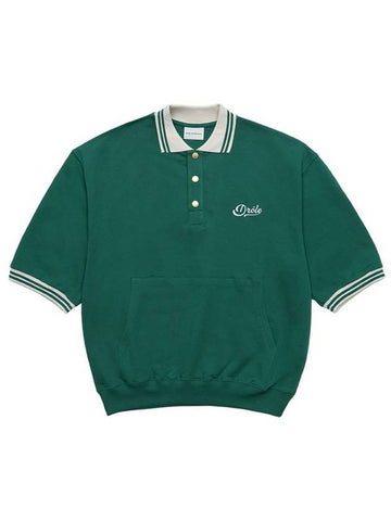 Drold Monsieur Men s Pocket Logo Embroidered Polo T Shirt Green PL111 CO001 FGN - DROLE DE MONSIEUR - BALAAN 1