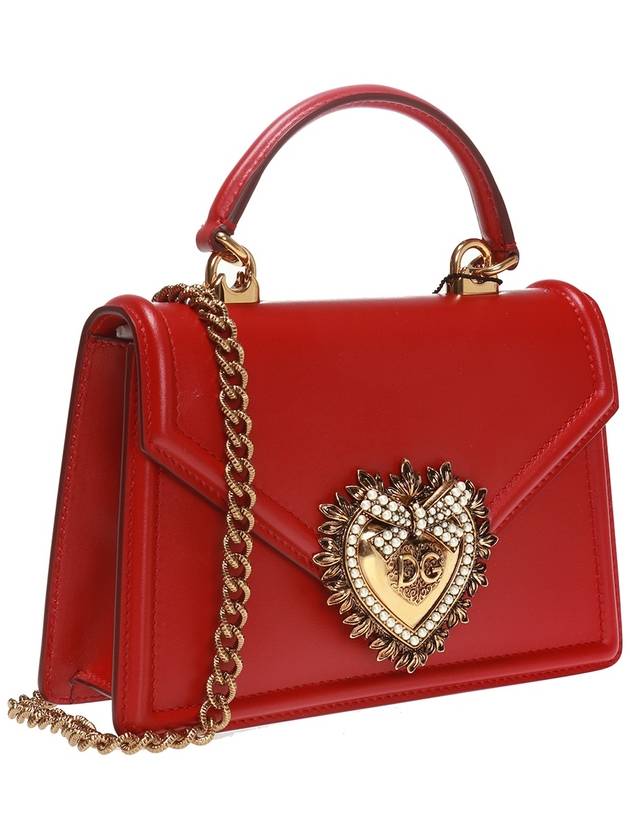 Devotion Mini Shoulder Bag Red - DOLCE&GABBANA - BALAAN 5