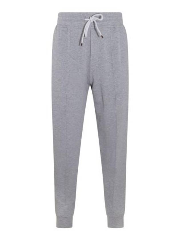 Men's Zipper Pocket Track Pants Grey - BRUNELLO CUCINELLI - BALAAN 2