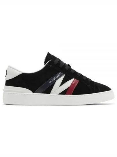 Monaco M Trainer Low Top Sneakers Black - MONCLER - BALAAN 2