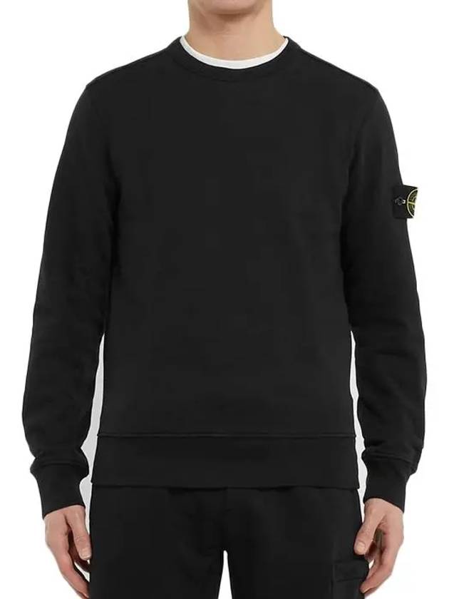 Stone Island Compass Waffen Logo Sleeve Brushed Cotton Sweatshirt Sweatshirt - STONE ISLAND - BALAAN 2