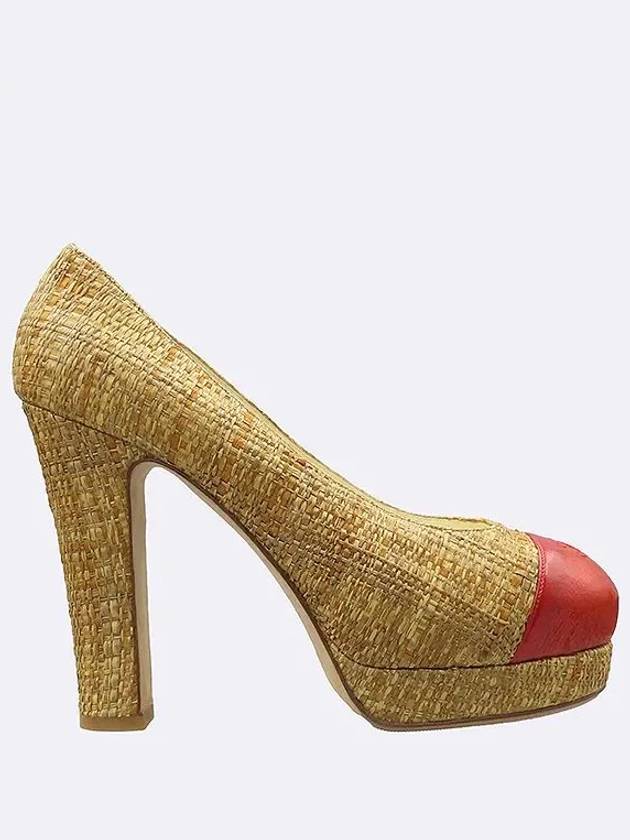 G27226 COCO logo pumps shoes 245MM - CHANEL - BALAAN 4