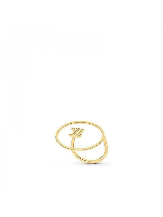 LV Eclipse Bague Ring Gold - LOUIS VUITTON - BALAAN 1