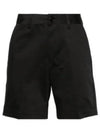 De Coeur Motif Chino Shorts Black - AMI - BALAAN 2