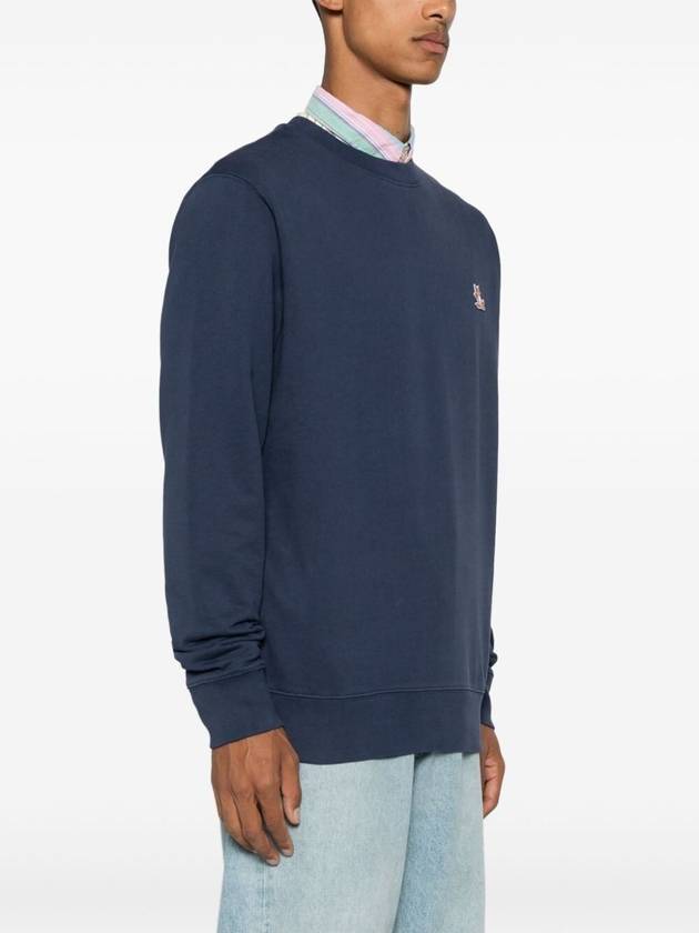 Chillax Patch Regular Sweatshirt Eclipse Blue - MAISON KITSUNE - BALAAN 3