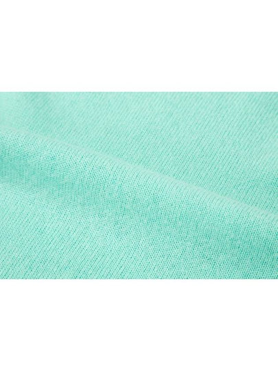 100% Wool Round Neck Sleeve Sweater Mint C3KPO74MT - CALLAITE - BALAAN 2