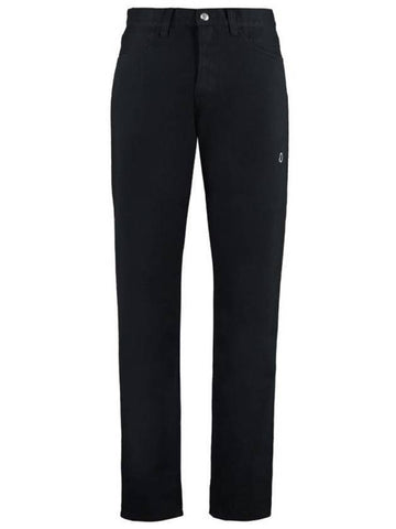 Genius Casual Straight Pants Black - MONCLER - BALAAN 1