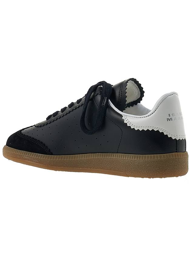 Bryce Logo Tab Low Top Sneakers Black - ISABEL MARANT - BALAAN 4