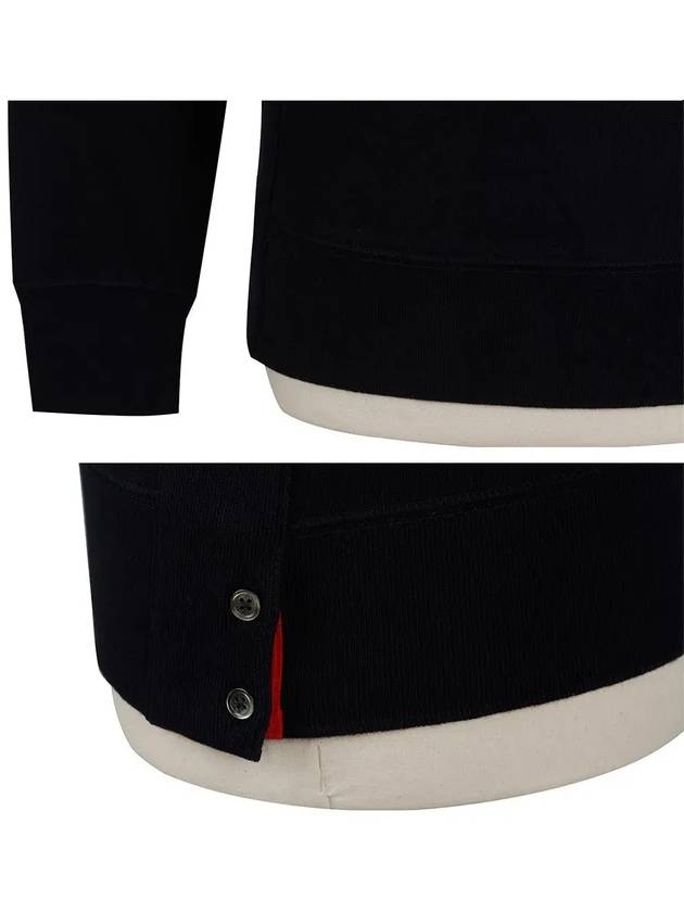 4 Bar Loopback Jersey Sweatshirt Navy - THOM BROWNE - BALAAN 6