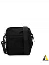 Logo Patch Cross Bag Black - STONE ISLAND - BALAAN 2