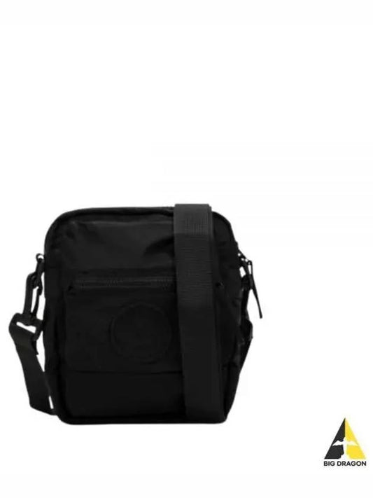 Logo Patch Cross Bag Black - STONE ISLAND - BALAAN 2