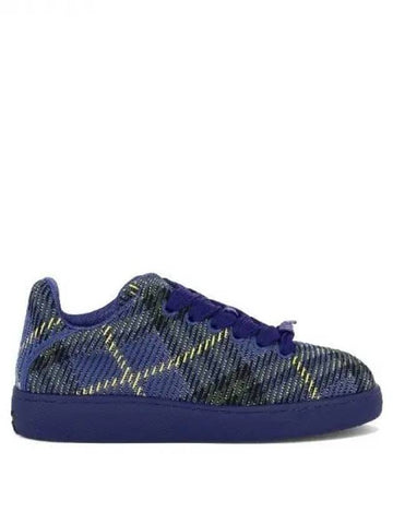 Check knit box sneakers 271964 - BURBERRY - BALAAN 1