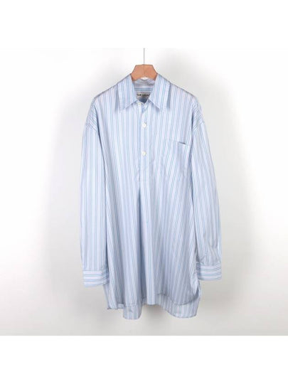 Popover Stripe Shirt Blue - OUR LEGACY - BALAAN 2