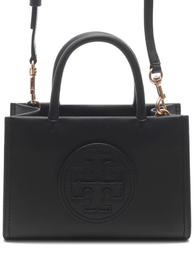 Ella Bio Mini Tote Bag Black - TORY BURCH - BALAAN 3