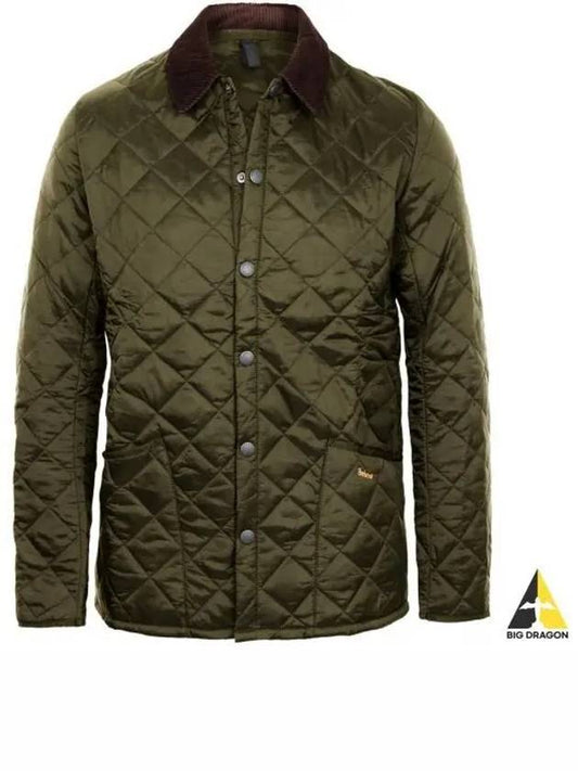 Riddesdale Quilted Jacket Olive - BARBOUR - BALAAN 2