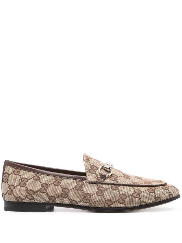 Jordan Ebony Original GG Canvas Loafer Beige - GUCCI - BALAAN 2