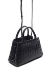 Intrecciato New Roma Tote Bag Black - BOTTEGA VENETA - BALAAN 4