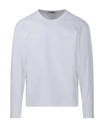 Metropolis Series Brushed Sweatshirt White - CP COMPANY - BALAAN 2