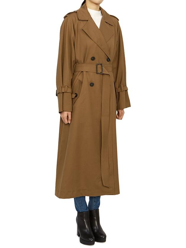 Barni Trench Coat Brown - MAX MARA - BALAAN 5