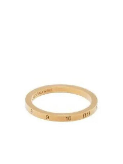 Number Logo Slim Ring Gold - MAISON MARGIELA - BALAAN 2