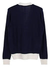 Baby Fox Bicolor Classic Cardigan Navy - MAISON KITSUNE - BALAAN 3